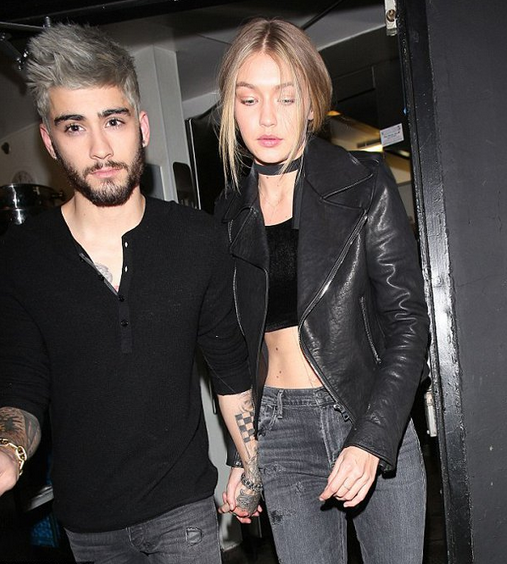 zayn malik et gigi hadid