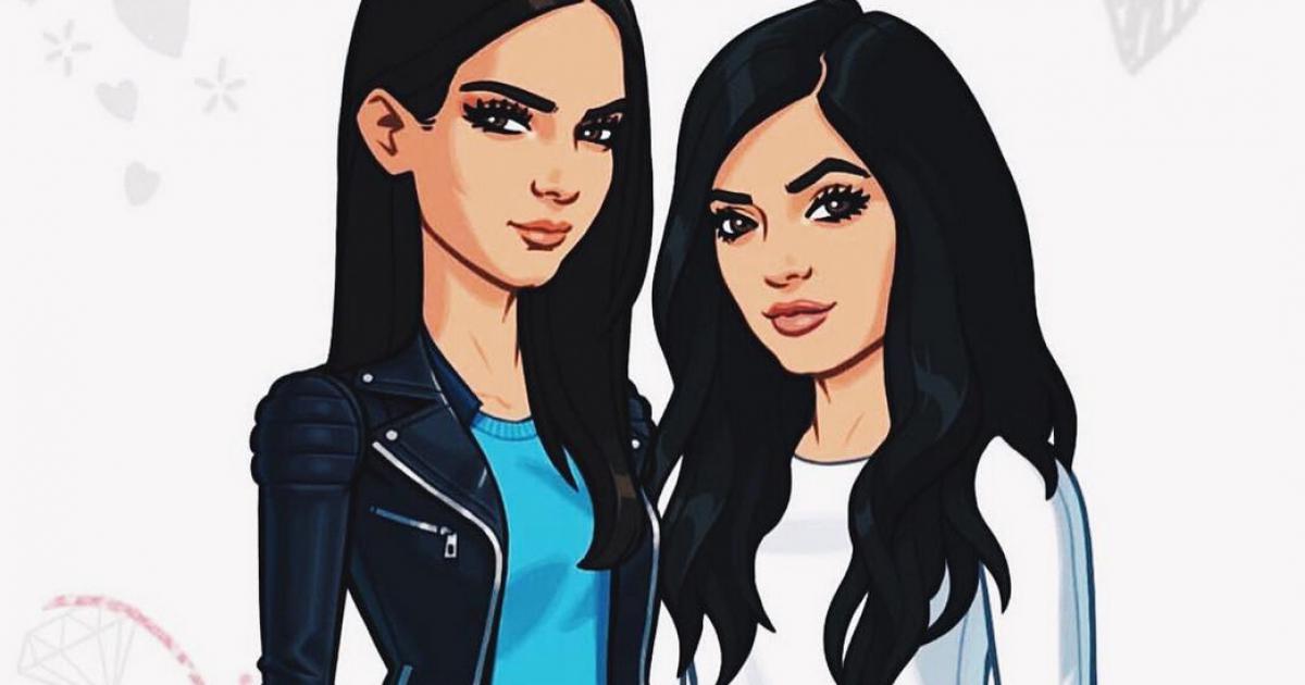kendall-jenner-kylie-jenner-jeu-mobile-application